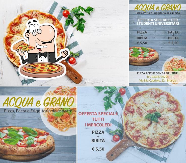 Prenditi una pizza a Acqua e Grano