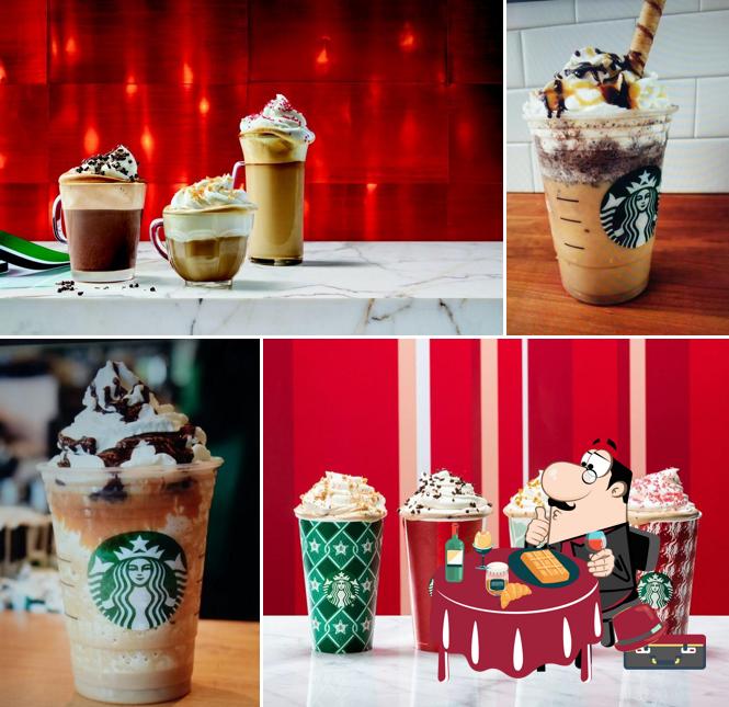 "Starbucks" предлагает большой выбор сладких блюд