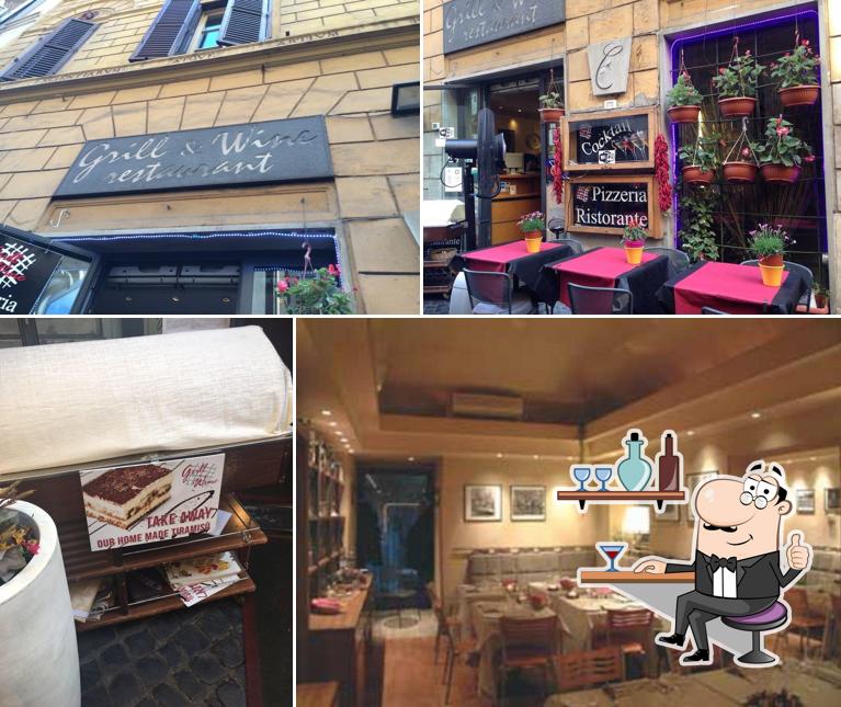 Dai un'occhiata agli interni di Wine bar ristorante