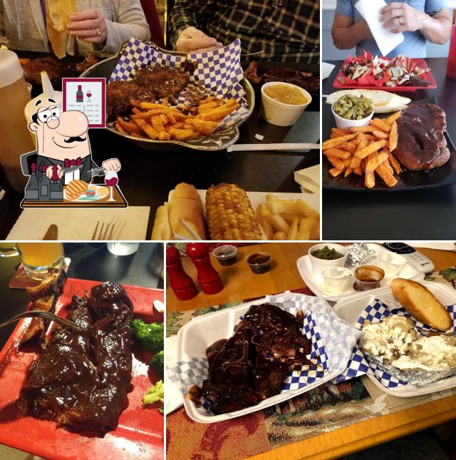 Bully's Smokehouse serves meat meals