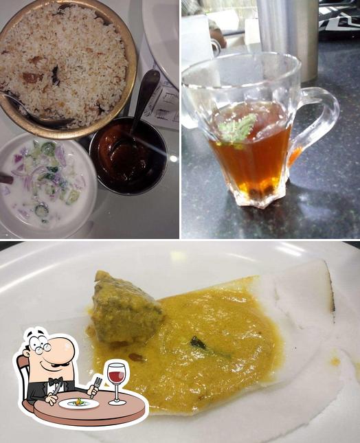 The image of food and beer at Masafi Restaurant