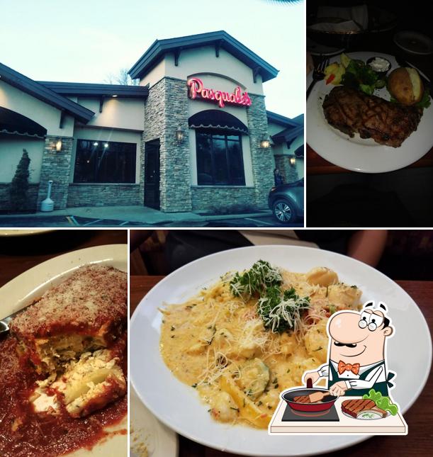 Get meat meals at Pasquale's Italian Restaurant