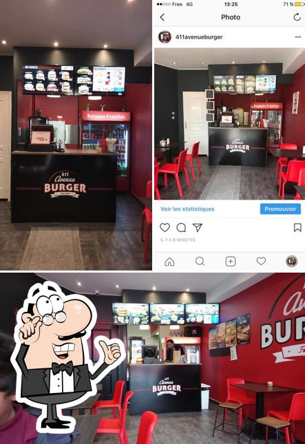 L'intérieur de 411 Avenue Burger