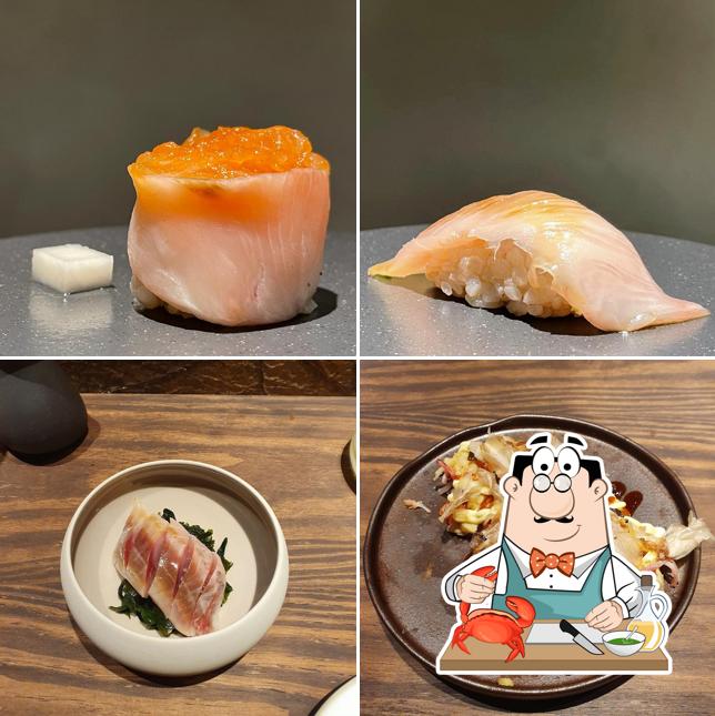 Get seafood at Izakaya Japanese Cuisine