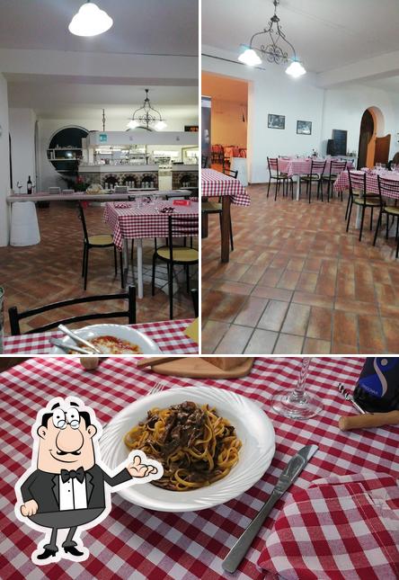 Gli interni di La Botte Trattoria Pizzeria