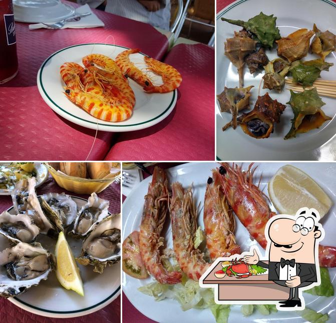 Закажите блюда с морепродуктами в "Marisqueria Antonio"