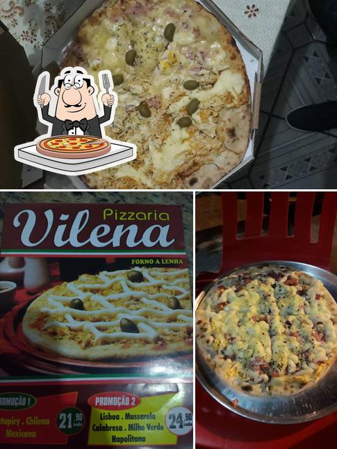 Peça pizza no Pizzaria Vilena