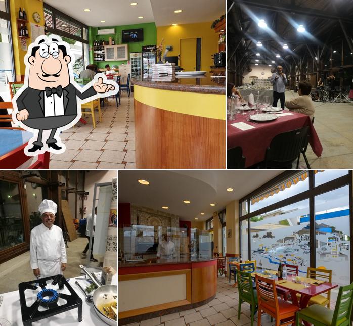 L'intérieur de Pizzeria Farinata 'Da Franco'