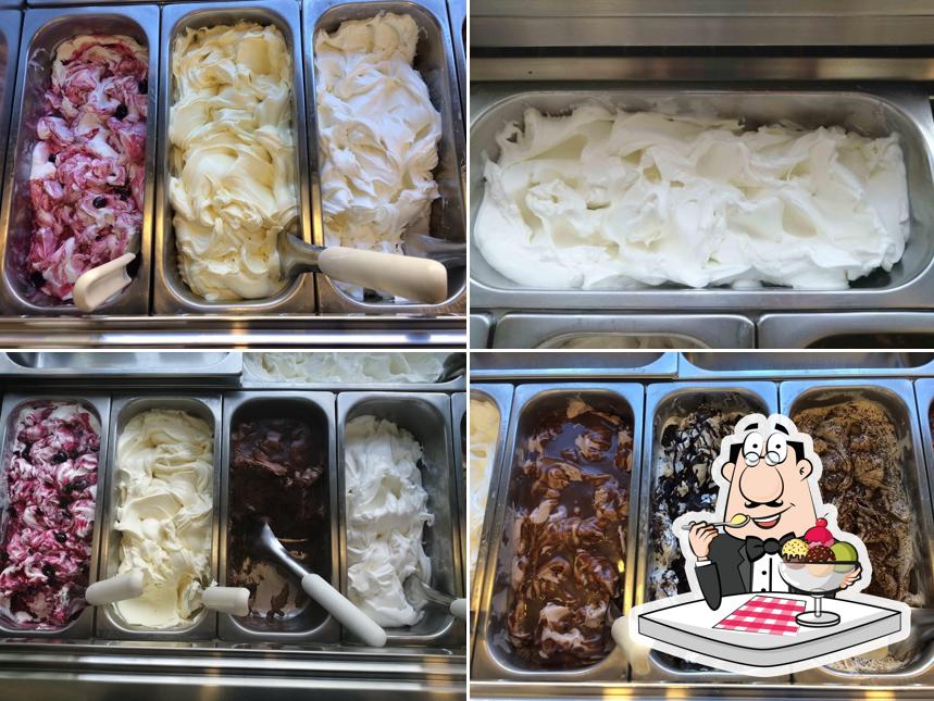Bar Gelateria Le Cafè serve un'ampia varietà di dessert