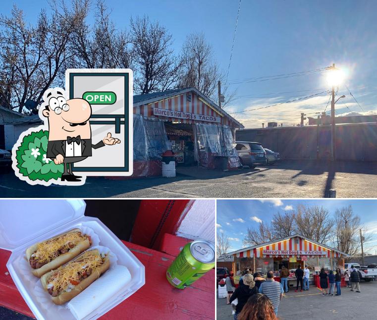 Marcos Hot Dogs & Tacos in Longmont Restaurant menu and reviews