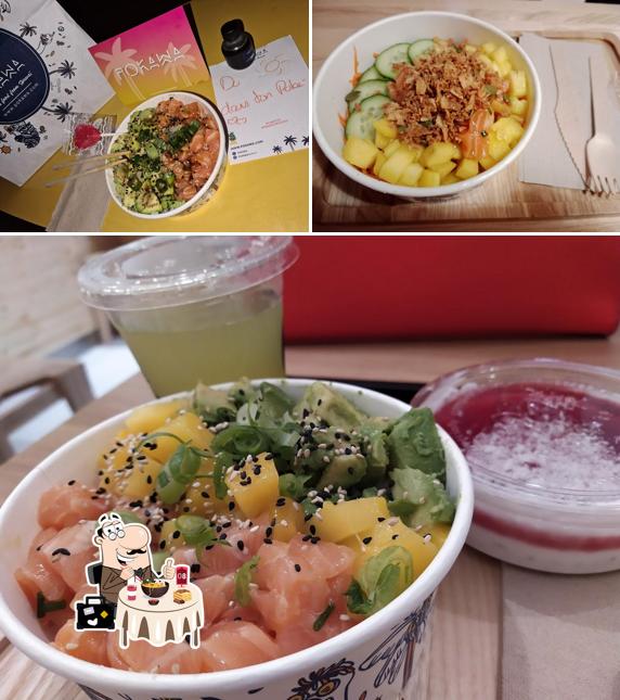 Еда в "POKAWA Poké bowls"