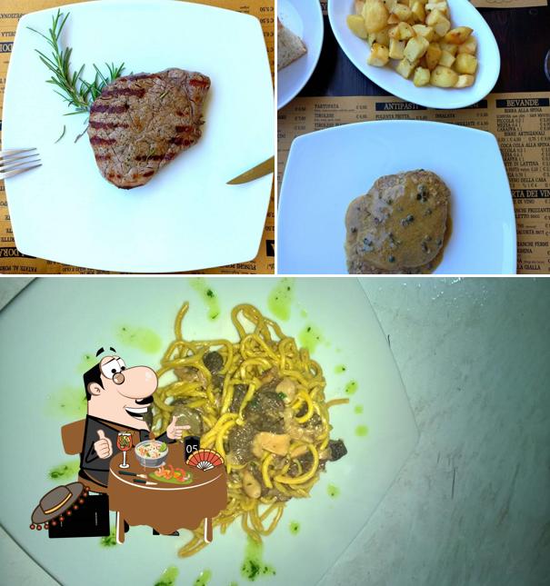 Platti al Pizzeria Trattoria Guru
