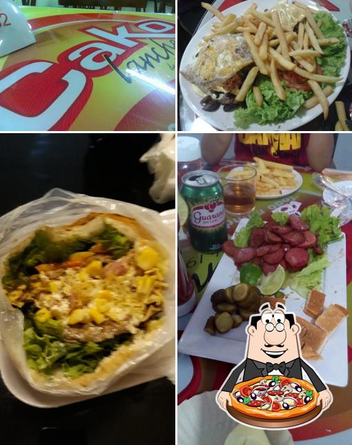 Consiga pizza no Cako Lanches