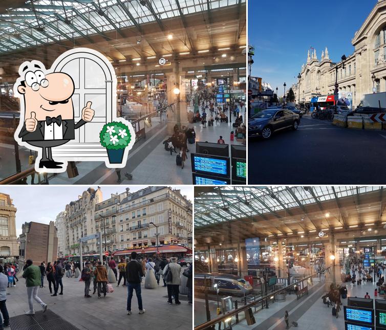 L'extérieur de EXKi Gare du Nord - Terminal Eurostar