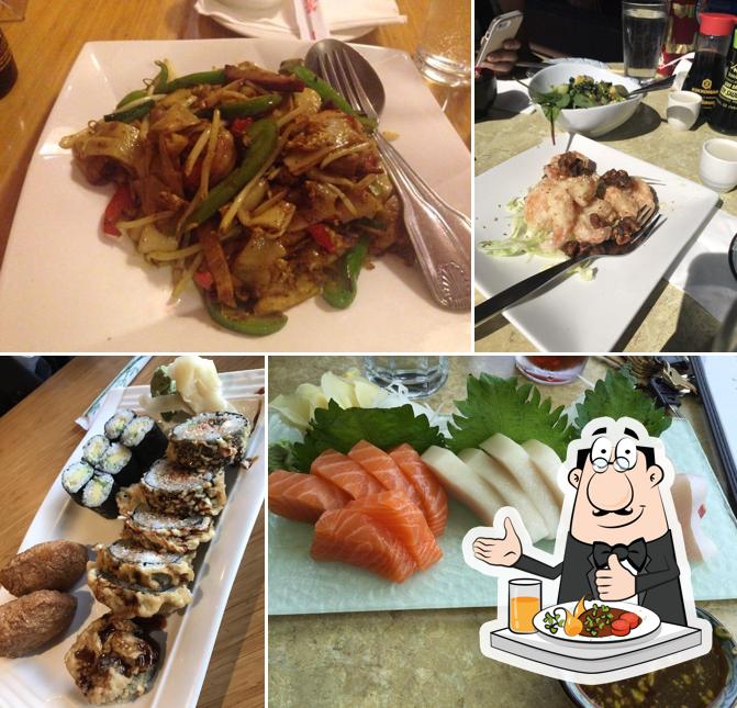 Еда в "Ikiiki Sushi Bar Japanese & Chinese Cuisine"