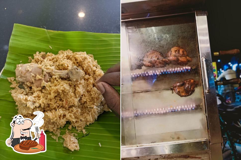 Pick meat meals at Shree Renuga Mess and Catering Services