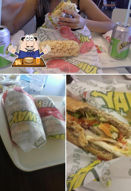 Comida em Subway