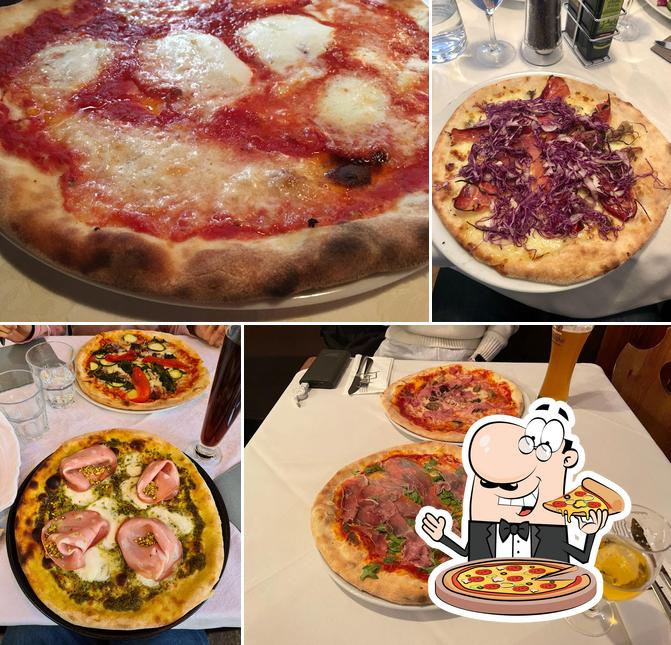 A Ristorante Pizzeria Casa al Torchio, puoi assaggiare una bella pizza