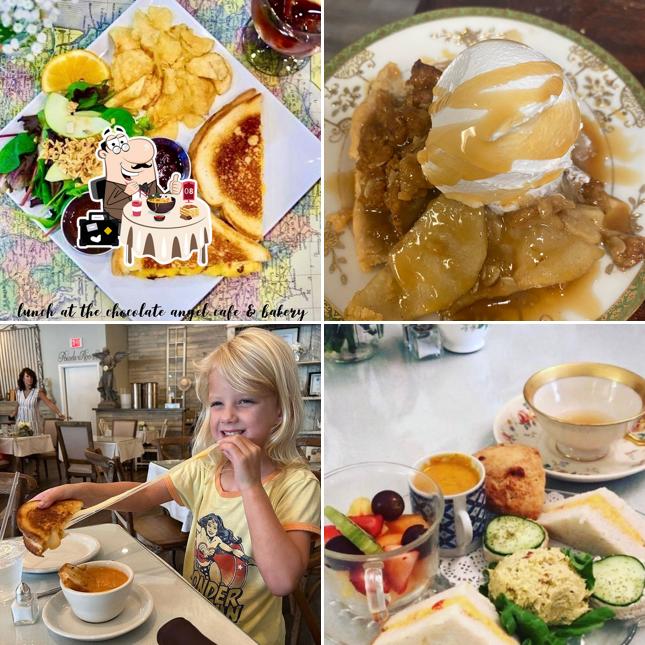 Chocolate Angel Cafe & Tea Room in Richardson Restaurant menu and reviews