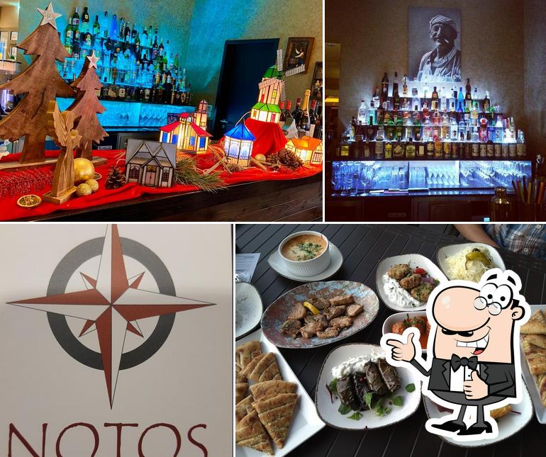 Look at this pic of Notos Mezé Restaurant