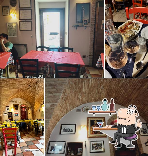 Gli interni di Ristorante Osteria Dentro Le Mura