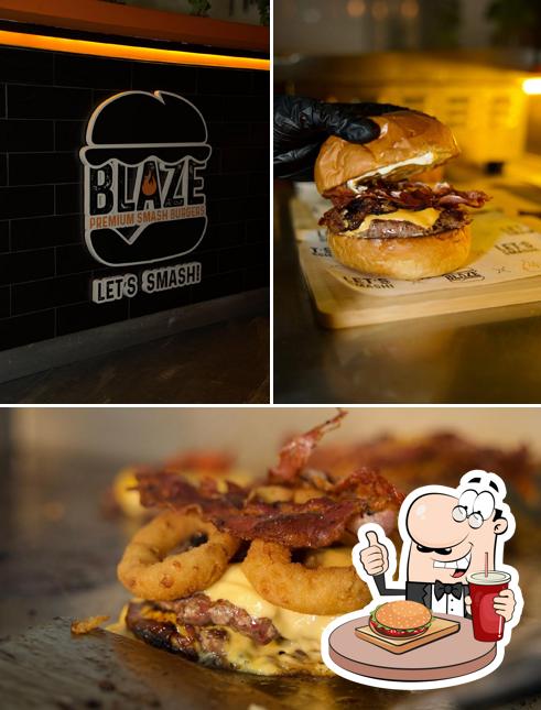 Hamburger al Blaze Premium Smash Burger