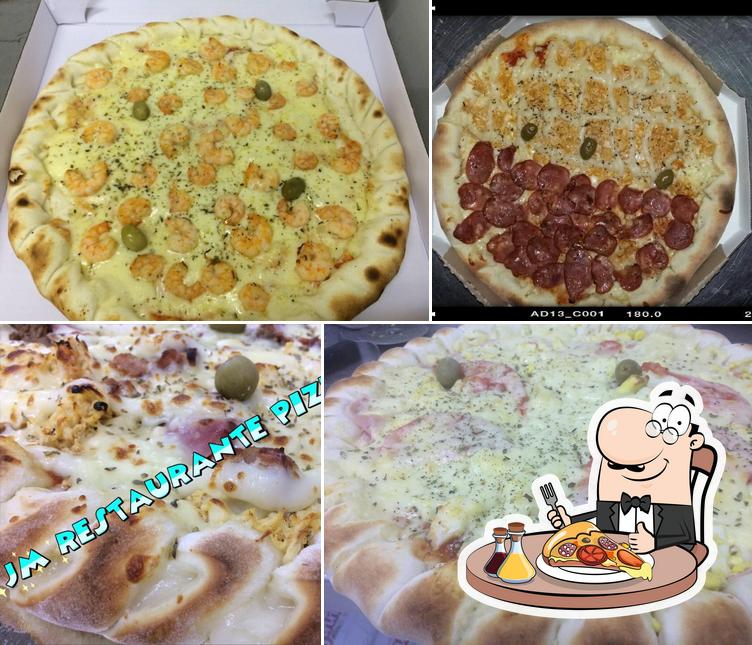 Peça pizza no Jm Restaurante Pizzaria