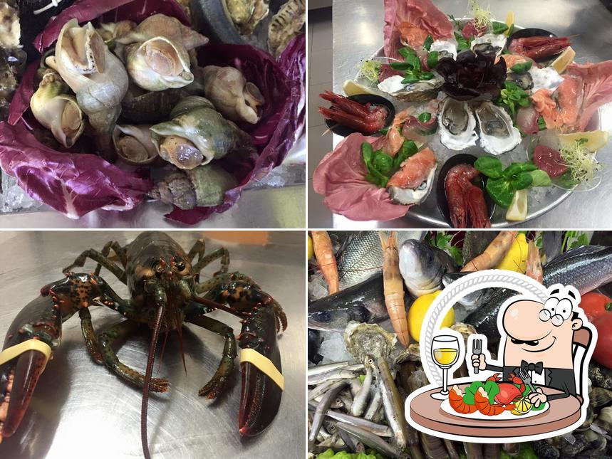 Prenez des fruits de mer à Ristorante Da Aldo Rozzano