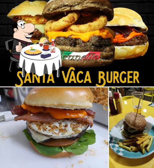 Os hambúrgueres do Santa Vaca Burger irão satisfazer diferentes gostos