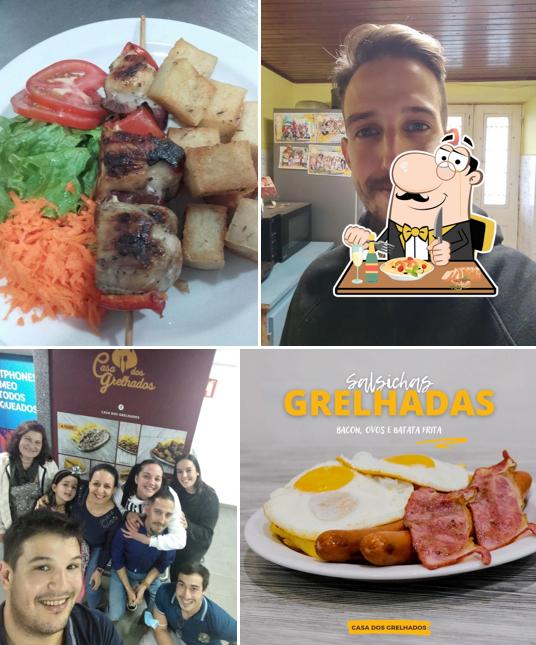 Еда в "Casa Dos Grelhados"
