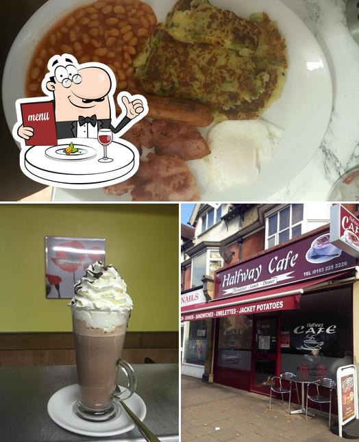 Halfway Cafe, 121 Hersham Rd in WaltononThames Restaurant menu and