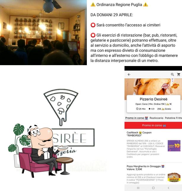 Gli interni di Desireè