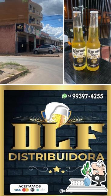 O exterior do Distribuidora DLF