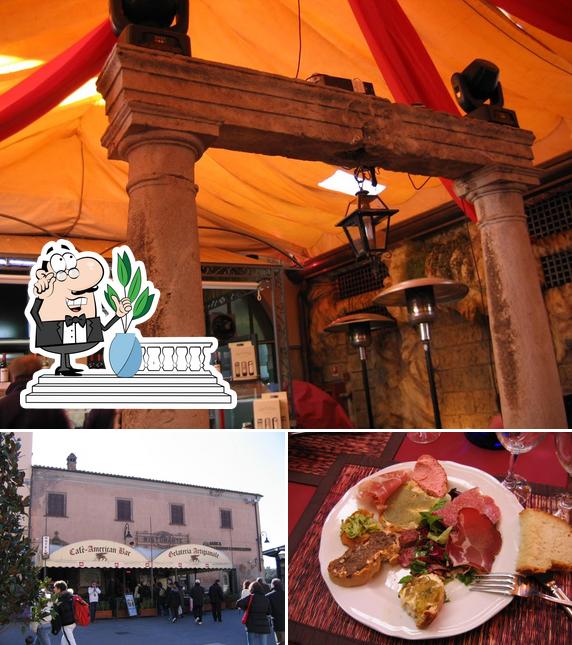 Parmi les diverses choses de la extérieur et la nourriture, une personne peut trouver sur San Marco pizzeria