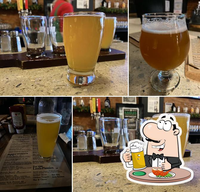 Sterling Pig Public House offers a selection of beers