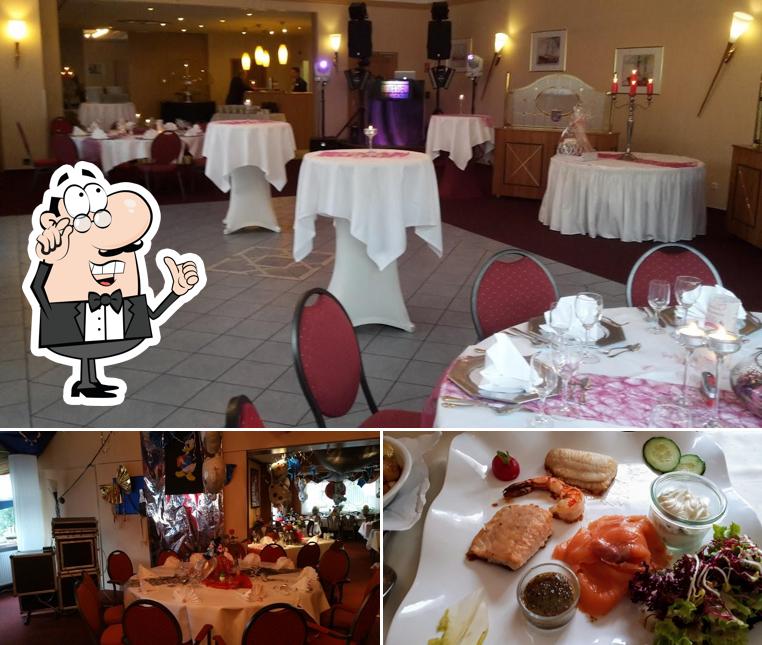 L’image de la intérieur et nourriture concernant Hotel Restaurant Zum Werdersee