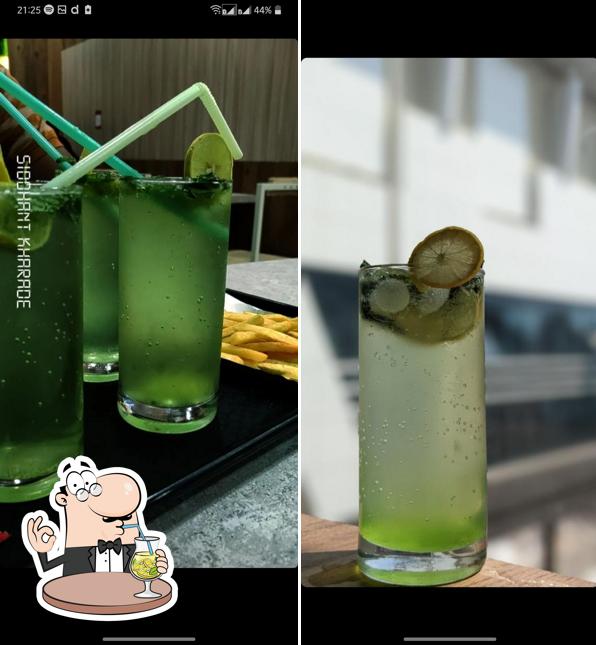 Get a drink from the menu