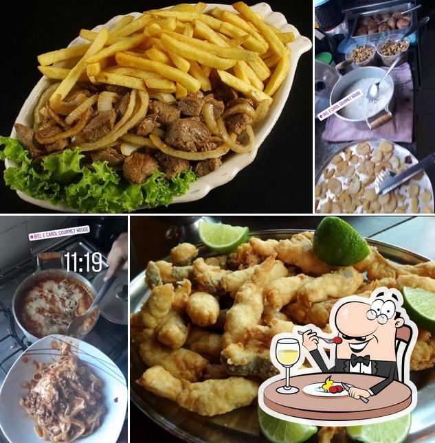 Comida em Restaurante Empório do Virote
