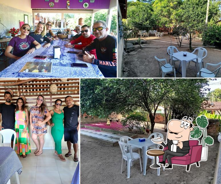 O interior do CAFÉ DA MARIA ‍