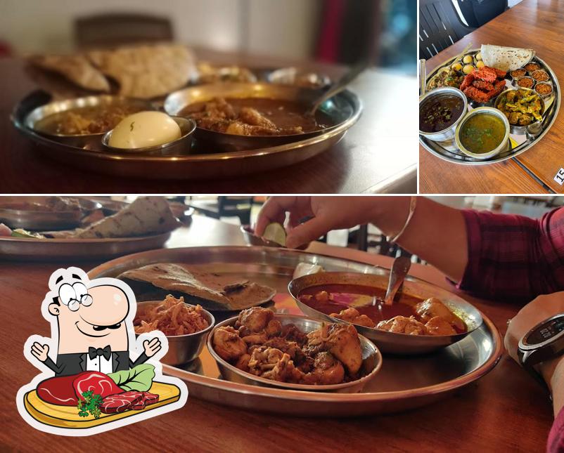 Get meat dishes at Hotel Patilwada Chulivarcha Jevana