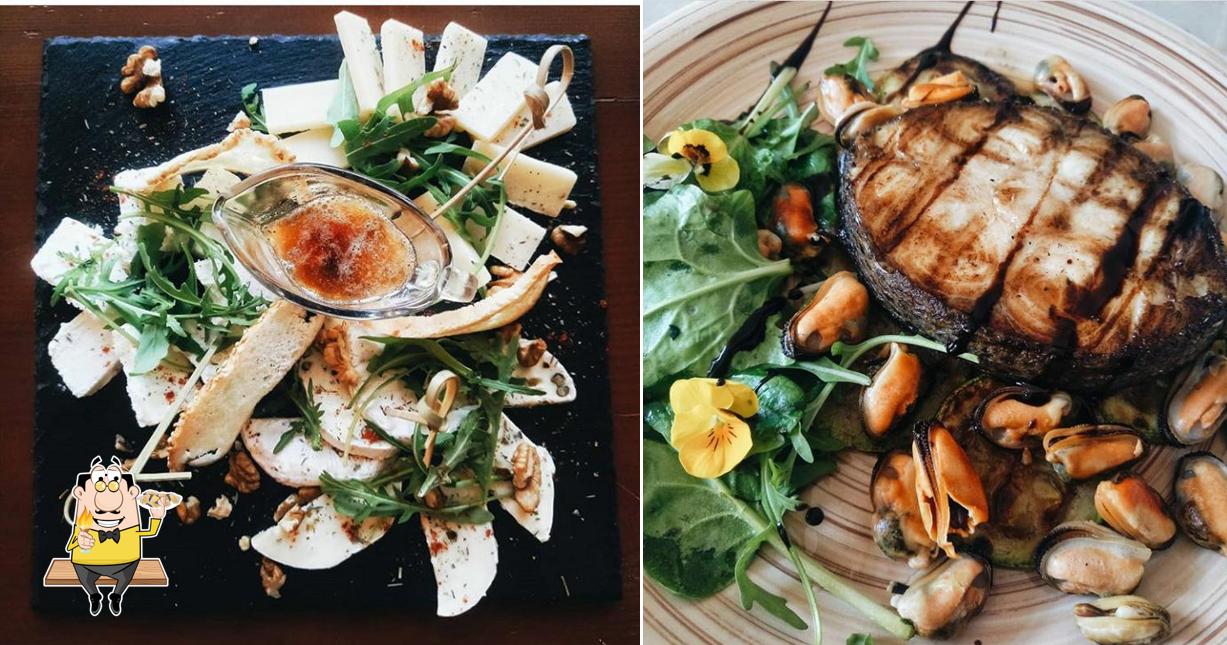 В "Restoran "Medalʹyon"" вы можете попробовать разнообразные блюда с морепродуктами