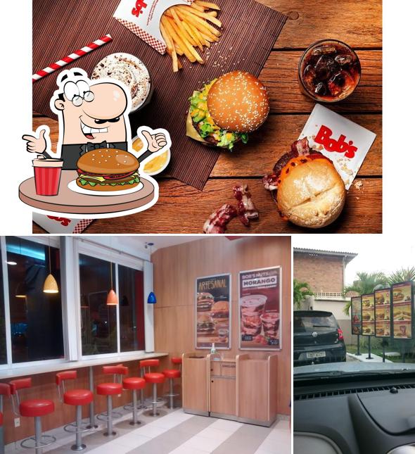 Peça um hambúrguer no Bob's Burger - Drive Bancários