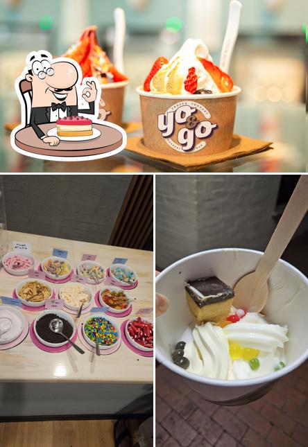 Чизкейк в "Yo & Go Dessert Bar Bright"