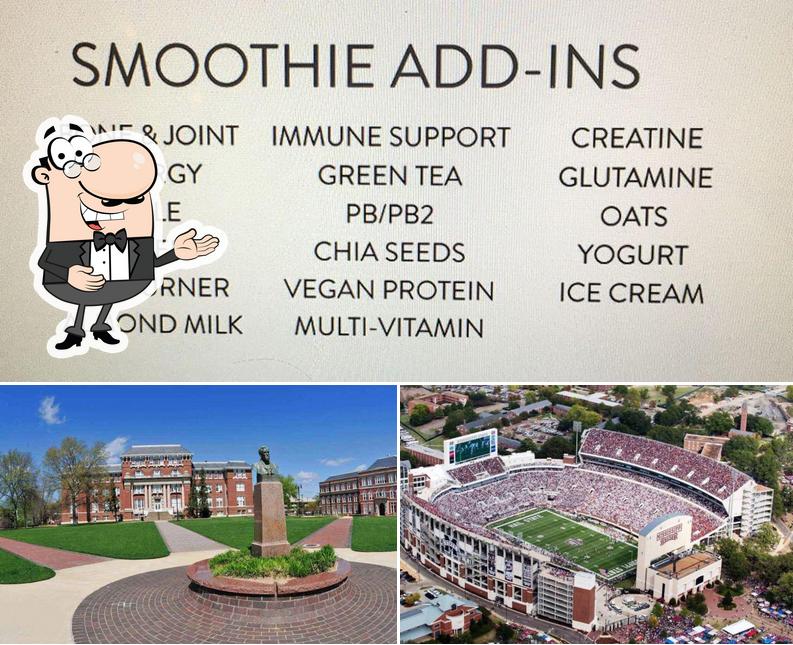 Juva Juice, Joe Frank Sanderson Center in Starkville
