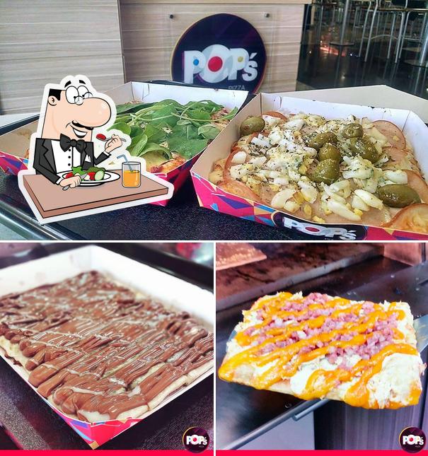 Comida em Pop's Pizza