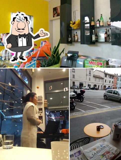 Gli interni di Bar della Città