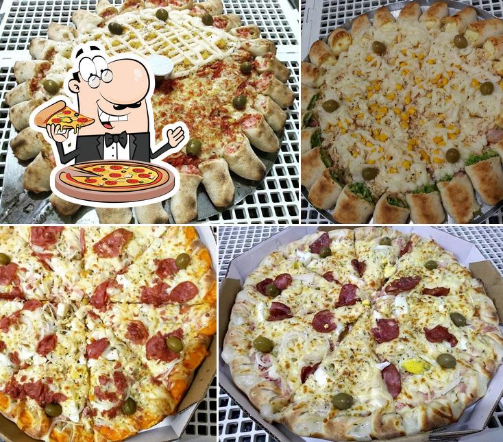 Peça pizza no Betão Pizzaria