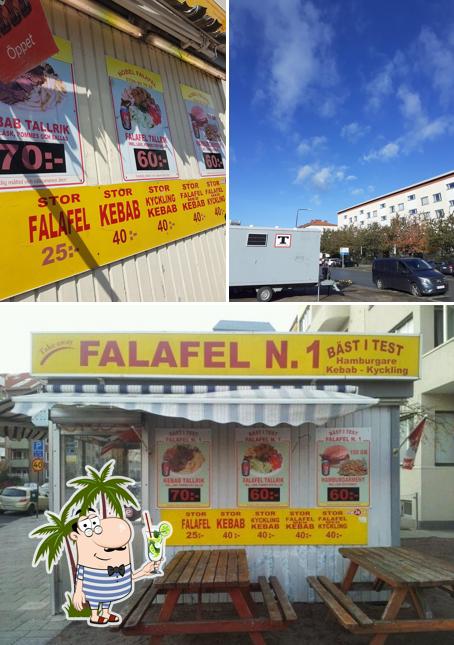 Это изображение ресторана "Nobel Falafel"