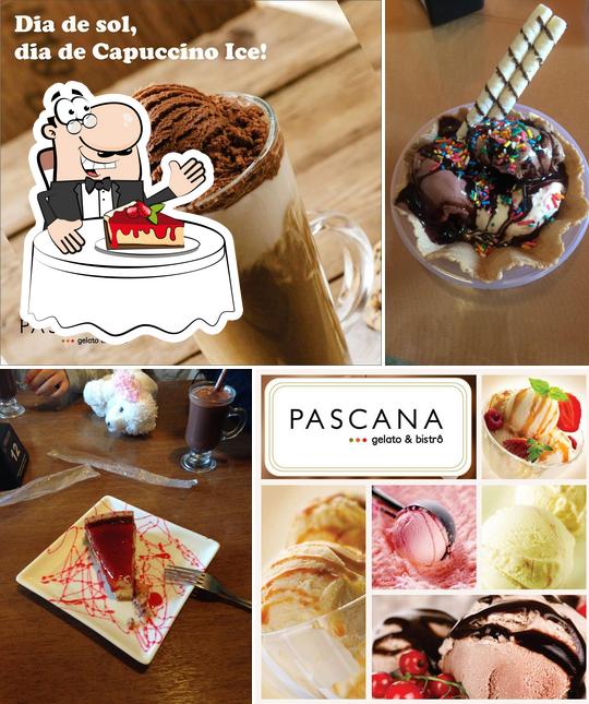 PASCANA Gelato e Bistrô provê uma seleção de sobremesas