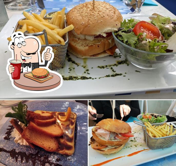 Prenez un hamburger à La Marée La Rochelle